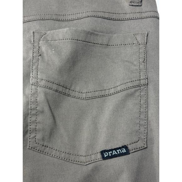 PrAna Men's Brown Straight Leg Slim Fit Stretch Outdoor Pants - Size 32X31 - Picture 6 of 8